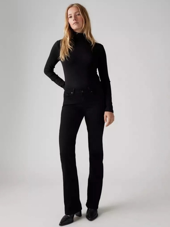 Levi's Denim - NWT LEVI’S Black Classic Bootcut Stellar Stretch Mid Rise Denim Jeans 🖤